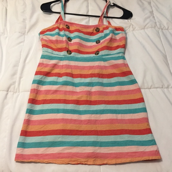 Colorful Striped dress - Picture 2 of 4